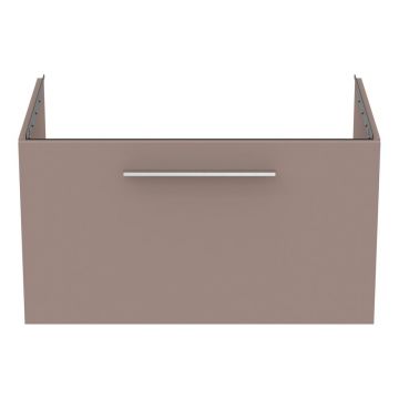 Dulap sub chiuvetă gri/bej suspendat 80x44 cm i.Life B – Ideal Standard