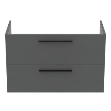 Dulap sub chiuvetă gri suspendat 100x63 cm i.Life B – Ideal Standard