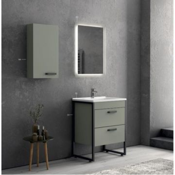 Mobilier De Baie Ikaros 65cm - Karag - Culoare oak 2802