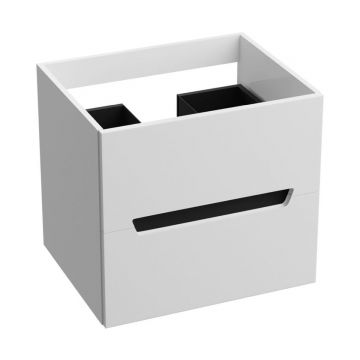 Mobilier suspendat de baie Kansas 60.5x48x54.2 cm Alb