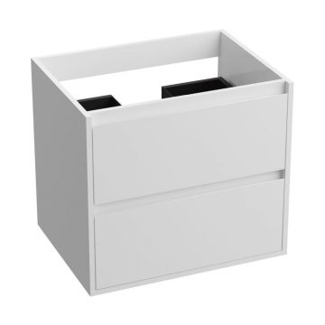 Mobilier suspendat de baie Minnesota 60.5x46x54.2 cm Alb