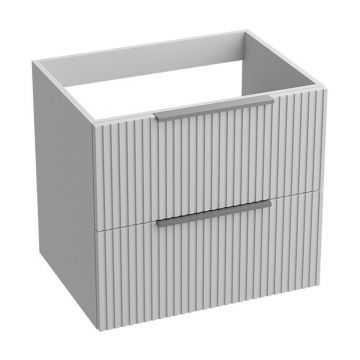 Mobilier suspendat de baie Oklahoma 60.5x46x54.2 cm Alb Mat