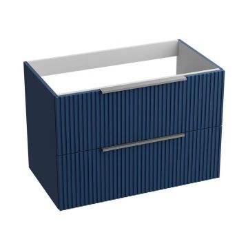 Mobilier suspendat de baie Oklahoma 80.5x46x54.2 cm Albastru