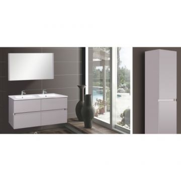 Set Mobila Baie Elois Grey 120 - Wellis