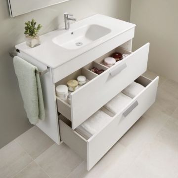 Set Mobilier Debba 60cm Cu Lavoar - Roca - Dimensiune 60 cm