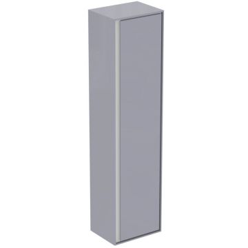Dulap baie suspendat Ideal Standard Connect Air, 160 cm, o usa, gri deschis lucios
