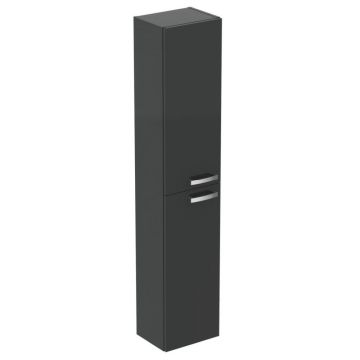 Dulap baie suspendat Ideal Standard Tempo, 150 cm, 2 usi, gri lucios Dulap baie suspendat Ideal Standard Tempo, 150 cm, 2 usi, gri lucios