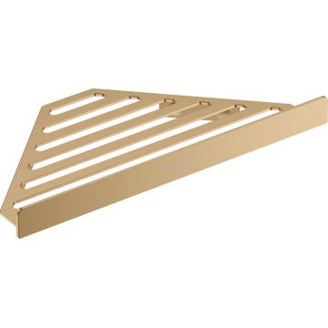 Etajera de colt Hansgrohe AddStoris  bronz periat