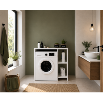 Dulap MS, 90x60x90 cm, Alb