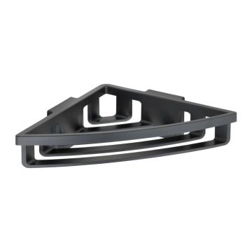 Raft de baie pe colț autoadeziv Wenko Bralia, negru Raft de baie pe colț autoadeziv Wenko Bralia, negru