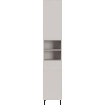 Dulap de baie crem înalt, îngust 34x190 cm Salinas – Germania