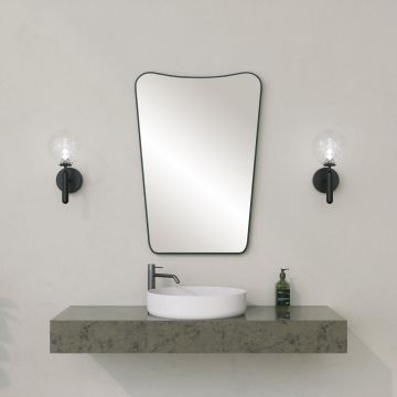 Dulap de baie, Neostill, Bella Cabinet, MDF , Negru