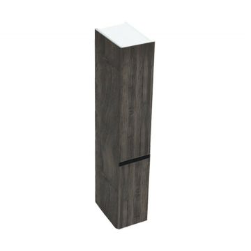 Dulap înalt stativ Kolpasan, Harmony 30, cu 2 uși, dark oak