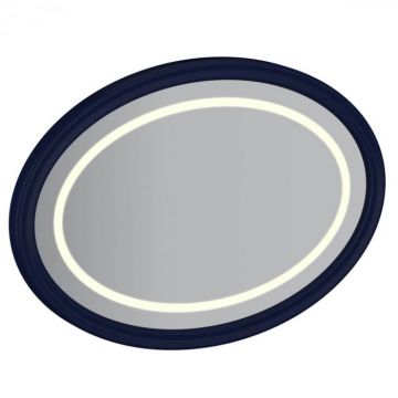 Flat mirror 100cm, steel albastru   65789