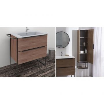 Set Mobilier Baie Jersey 80 cm - Wellis - Dimensiune 80 cm