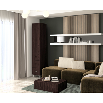 Soldat 35X35X180cm, 1U-3S Wenge