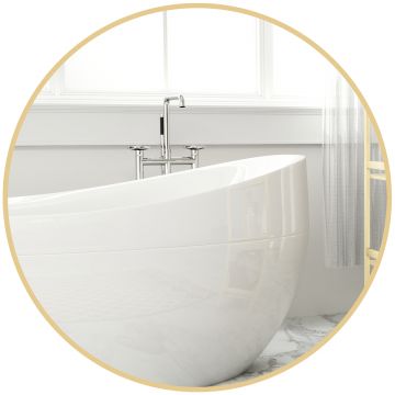 HOMCOM Oglinda rotunda oglinda baie cadru metalic usor de instalat, pentru dormitor, living, intrare, Ø 70 x 2,5 cm aur | Aosom Romania HOMCOM Oglinda rotunda oglinda baie cadru metalic usor de instalat, pentru dormitor, living, intrare, Ø 70 x 2,5 cm aur | Aosom Romania