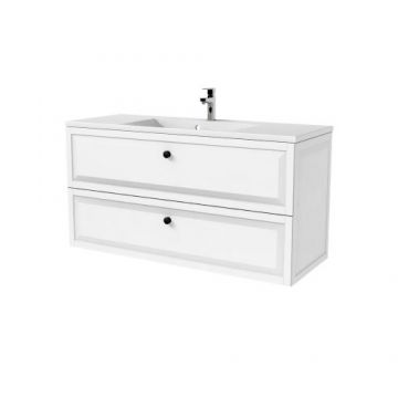 Mobilier Oristo Montebianco 120 cm, alb mat - Dimensiune 120cm