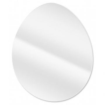 Oglinda baie Deante Silia asimentrica, 65x70 cm - Dimensiune 65x70