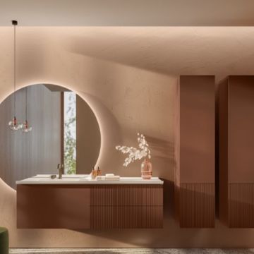 Baza lavoar Sanswiss Rigo cu doua sertare, 100x50 cm - Dimensiune 100X50