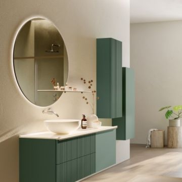 Blat lavoar Sanswiss Rigo 180 cm, cu orificiu lateral - Dimensiune 180 cm