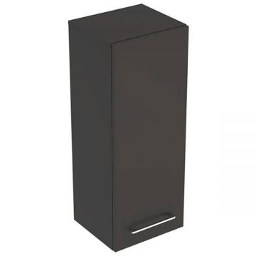 Dulap inalt suspendat, Geberit, Selnova Square, 85 cm, lava mat