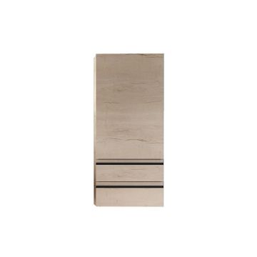 Dulap suspendat, Kolpasan, Alexis, cu 1 usa si 2 sertare, h101 cm, craft wood