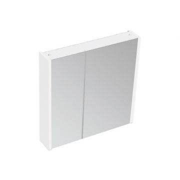 Dulăpior cu oglindă Kolpasan, Bella 70, cu 2 uși, alb