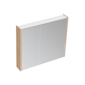 Dulăpior cu oglindă Kolpasan, Bella 80, cu 2 uși, coimbra