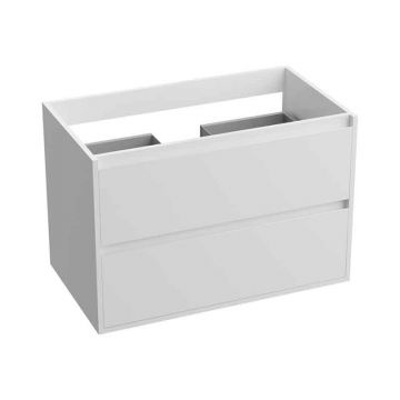 Mobilier suspendat pentru lavoar, Spectrum, Manitoba, 80 cm, alb