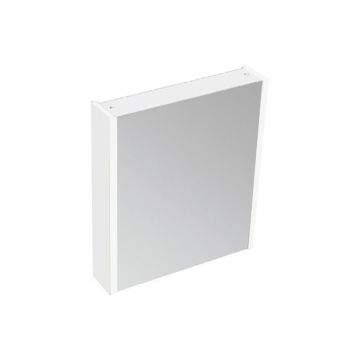 Dulăpior cu oglindă Kolpasan, Bella 60, cu 1 ușă, alb