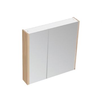 Dulăpior cu oglindă Kolpasan, Bella 70, cu 2 uși, coimbra