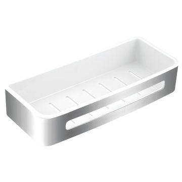 Etajera, Ferro, Emotion, alb - crom