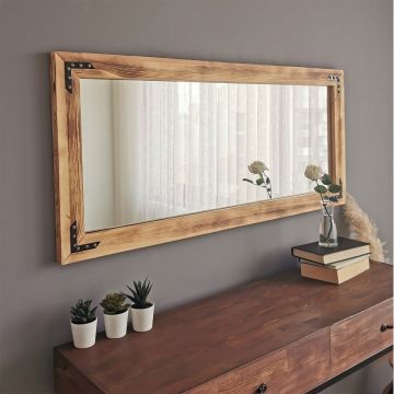 Oglinda decorativa 11050ES, Neostill, 50 x 110 cm, walnut