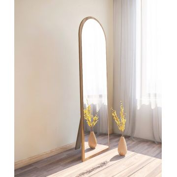 Oglinda decorativa, Siam, Emma, 50x160x2 cm, MDF , Maro