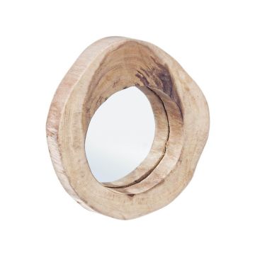 Oglinda decorativa, Tiziano, Bizzotto, 28 cm, lemn de suar