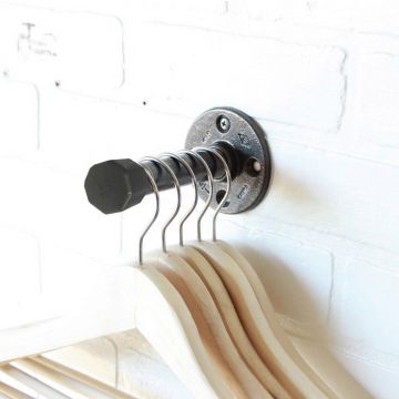 Raft de perete, Evila Originals, Boruraf109, 15x8x8 cm, Metal, Gri