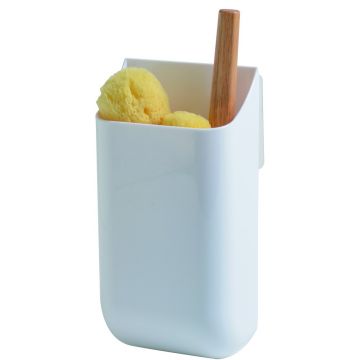 Suport de perete cu autoadeziv Hang It, Compactor, 10x6.7x19.6 cm, plastic, alb