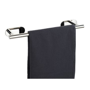 Suport pentru prosoape Orea, Wenko, 40x7x4.5 cm, inox, argintiu lucios