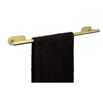 Suport pentru prosoape Orea, Wenko, 60x7x4.5 cm, inox, auriu