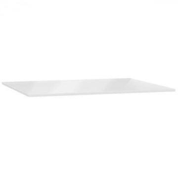 glass counter, fara hole 60cm alb   65757