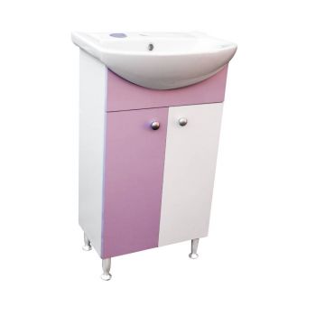 Masca chiuveta / lavoar baie Selena  60 cm  alb-lila