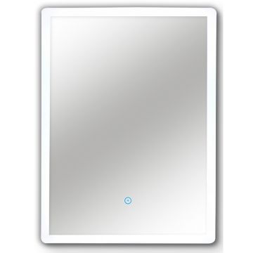 Oglinda baie cu LED si buton touch RO-216  60x80 cm