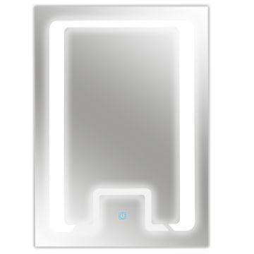 Oglinda baie cu LED si si buton touch RO-111  60x80 cm