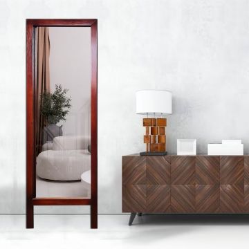Oglinda Cheval, Leona, Cheval Cinnamon, 45x145 cm, Lemn, Scortisoara