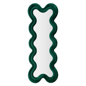 Oglinda decorativa Monica, Mauro Ferretti, 58x160 cm, MDF/poliester, verde