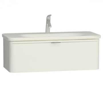 Unitate de baza lavoar baie 100cm, cu 1 drawer, alb inalt gloss   56439