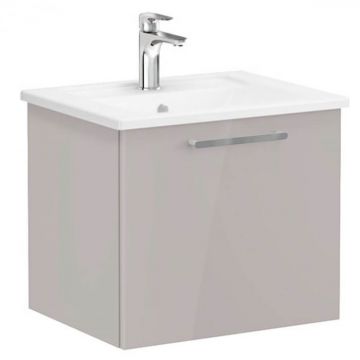 Unitate de baza lavoar baie, cu un sertar 60cm inalt gloss sahara beige, cu angular lavoar   chiuveta baie   66416