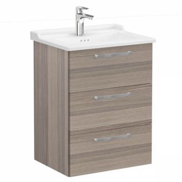Unitate de baza lavoar baie, cu trei sertare 60cm cordoba, cu classical lavoar   chiuveta baie   68350