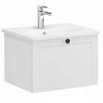 Unitate de baza lavoar baie, cu un sertar 60cm mat gri deschis, cu rounded lavoar   chiuveta baie   68779